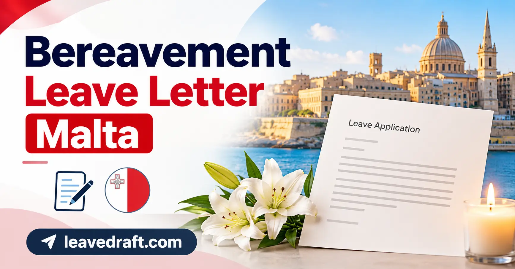 Bereavement Leave Letter Malta: Request Time Off After a Death