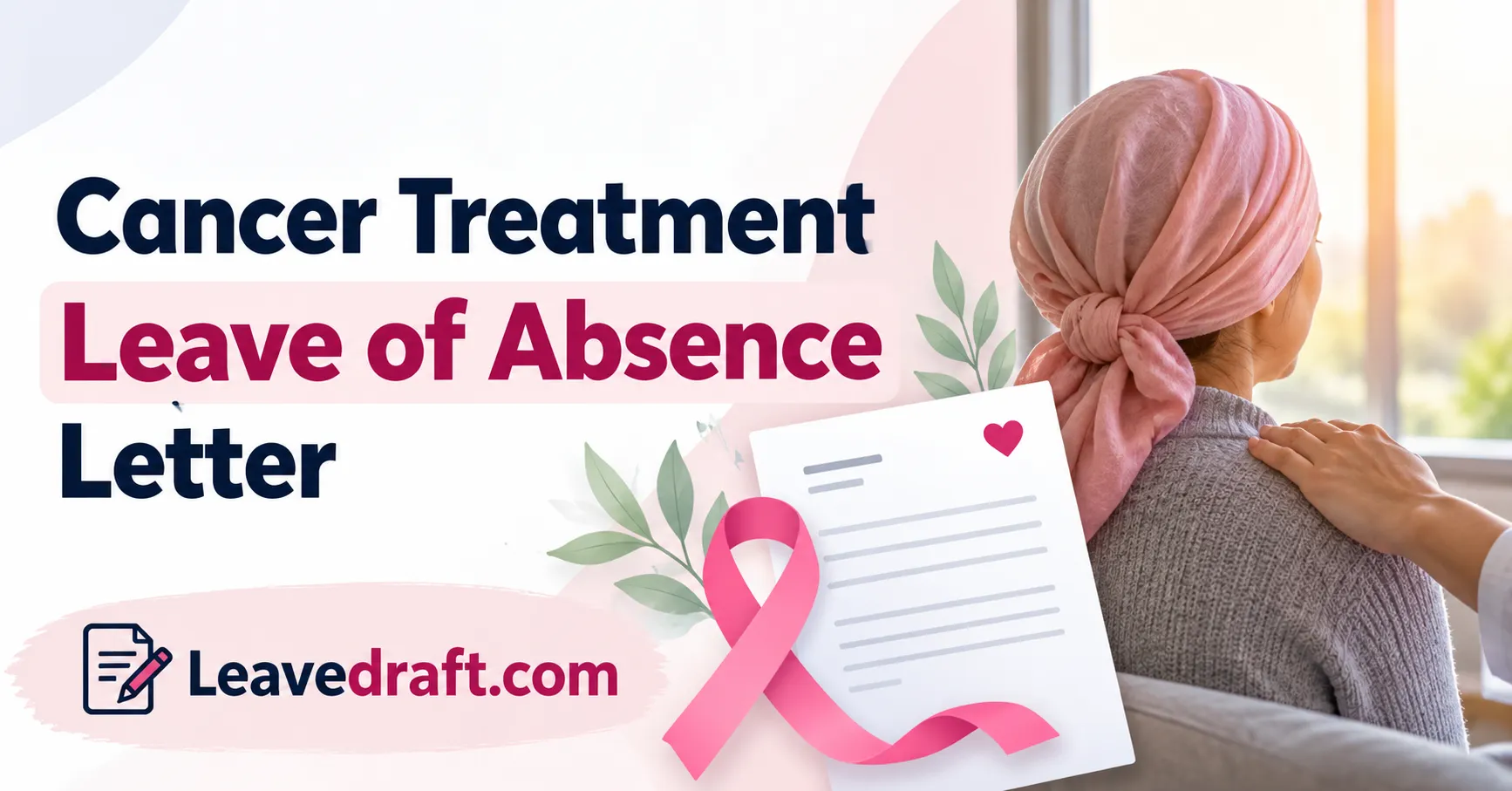 Leave of Absence Letter for Cancer Treatment: Chemotherapy and Radiation