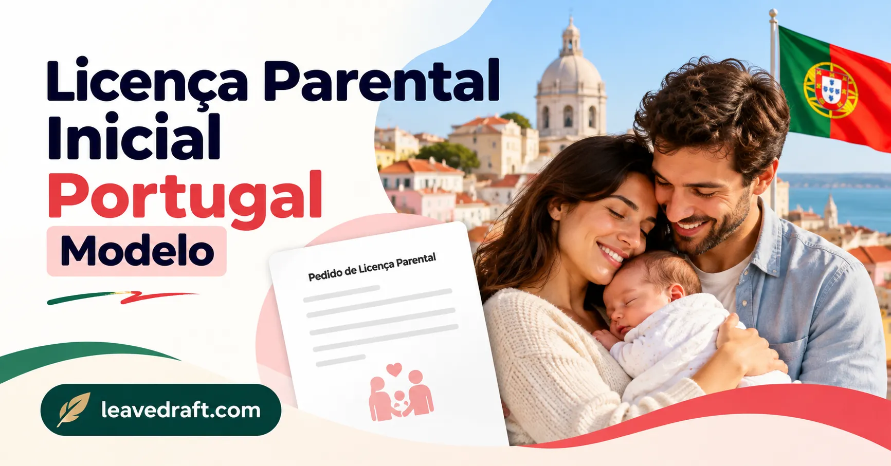 Pedido de licença parental inicial em Portugal: modelo de carta