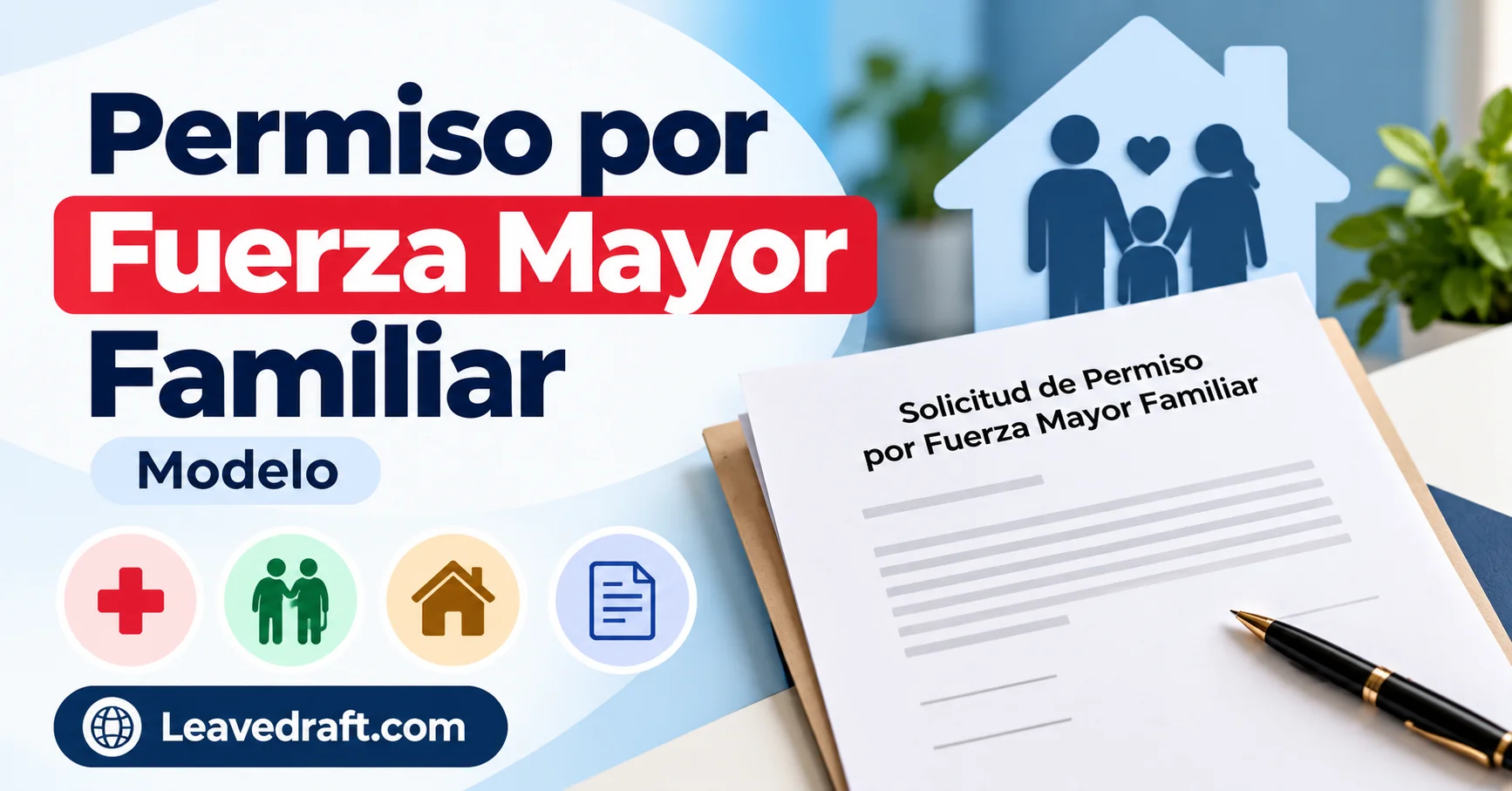 Permiso por Fuerza Mayor Familiar en España 2026: Modelo y 4 Días