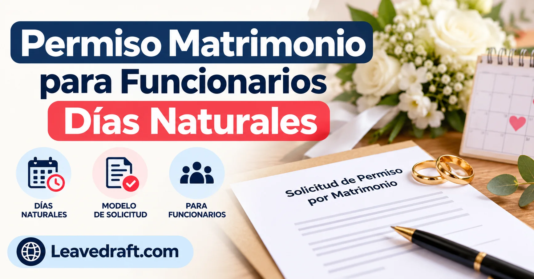 Permiso Matrimonio Funcionarios: 15 Días Naturales en España 2026