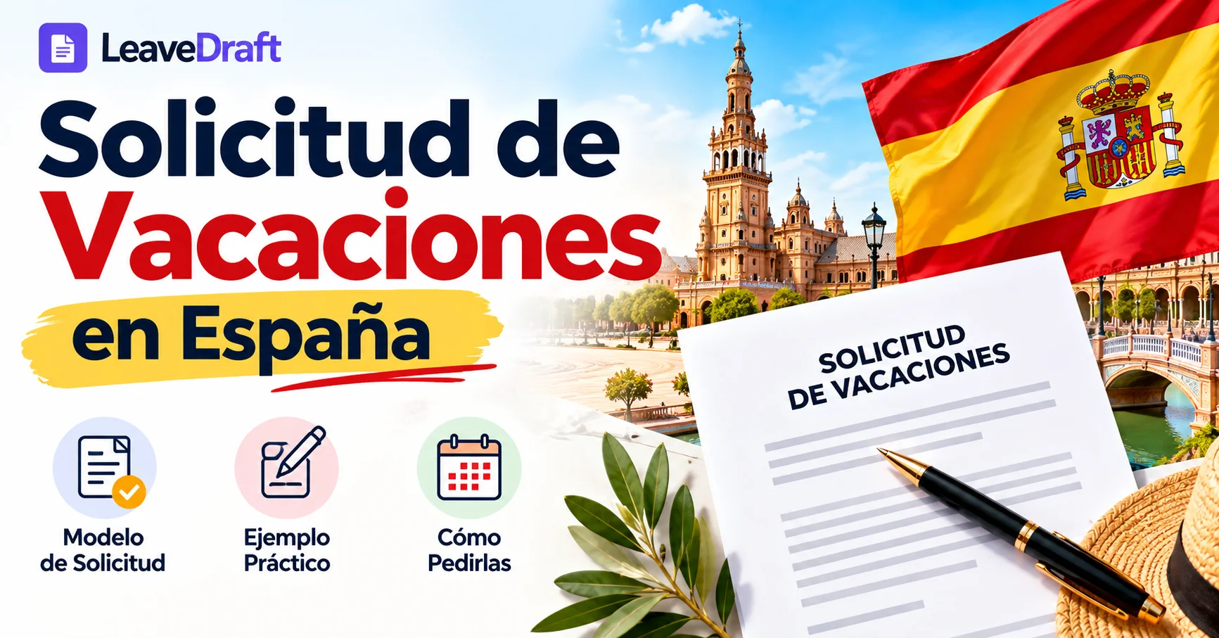 Solicitud de vacaciones en España: modelo y ejemplo para trabajadores